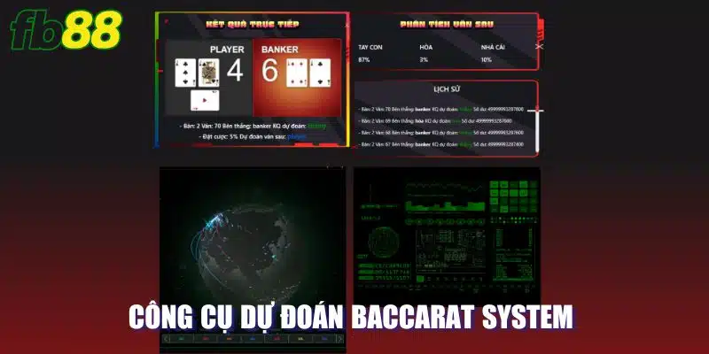 Công cụ dự đoán Baccarat System với độ chuẩn xác cao